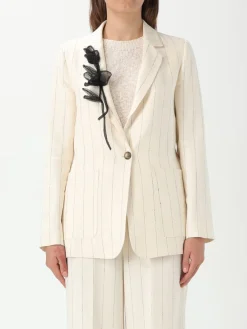 Blazer Annarita N in cotone a righe