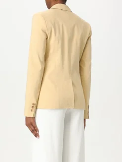 Blazer classico Pinko in lino e viscosa