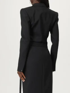 Blazer crop in misto lana Ssheena