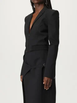 Blazer crop in misto lana Ssheena