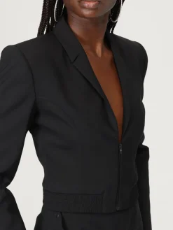 Blazer crop in misto lana Ssheena