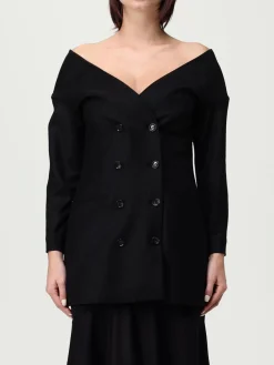 Blazer doppiopetto Alberta Ferretti in misto lana