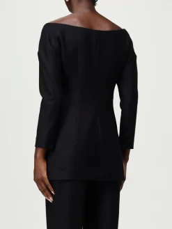 Blazer doppiopetto Alberta Ferretti in misto lana