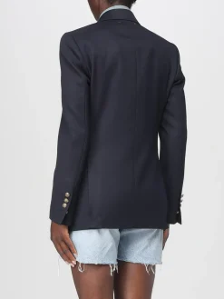 Blazer doppiopetto Golden Goose in misto crêpe