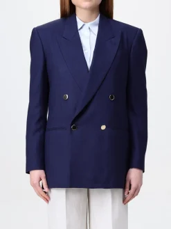 Blazer doppiopetto Lardini in lana e seta