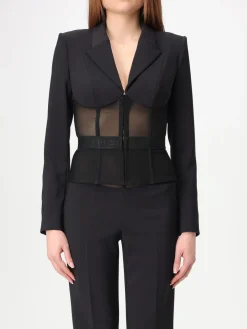 Blazer Elisabetta Franchi in crêpe