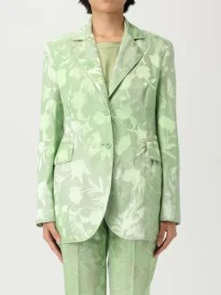 Blazer Ermanno Scervino in misto viscosa e seta