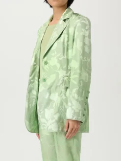 Blazer Ermanno Scervino in misto viscosa e seta