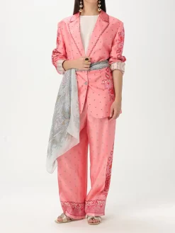 Blazer Etro in seta con stampa Paisley