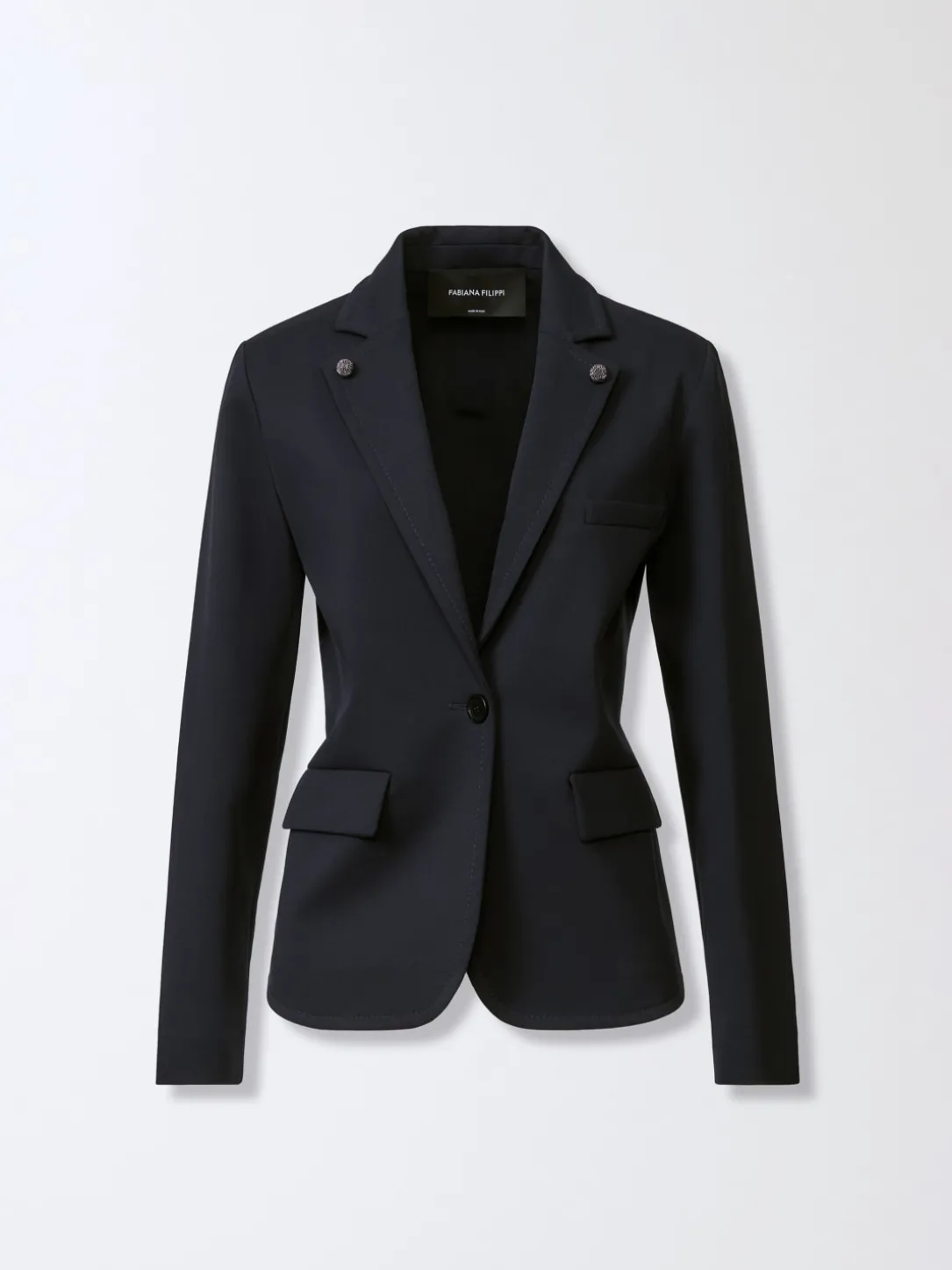 Blazer Fabiana Filippi in misto viscosa