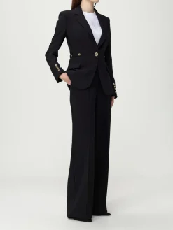 Blazer monopetto Elisabetta Franchi in crêpe