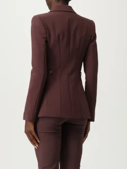 Blazer monopetto Elisabetta Franchi in crêpe