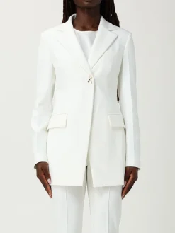 Blazer monopetto Genny in crêpe