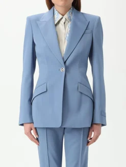 Blazer monopetto Versace in lana vergine