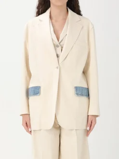 Blazer Moschino Jeans in misto cotone