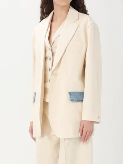 Blazer Moschino Jeans in misto cotone