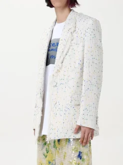 Blazer MSGM in misto cotone