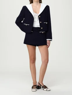 Blazer Self-Portrait in misto lana