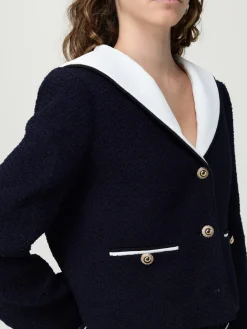 Blazer Self-Portrait in misto lana