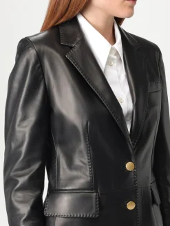 Blazer Tagliatore in pelle