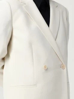 Blazer Theory a doppiopetto in crepe