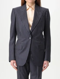 Blazer Tom Ford in lana gessata