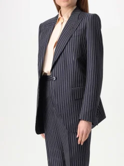 Blazer Tom Ford in lana gessata