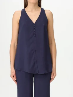 Blusa Armure in viscosa Emporio Armani