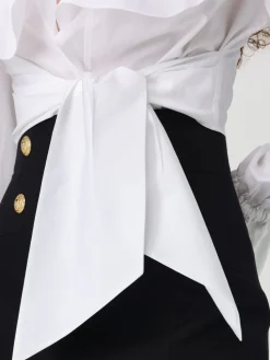 Blusa Balmain in cotone