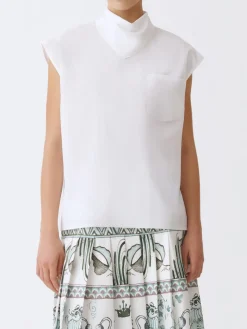 Blusa dolcevita Fabiana Filippi in cotone