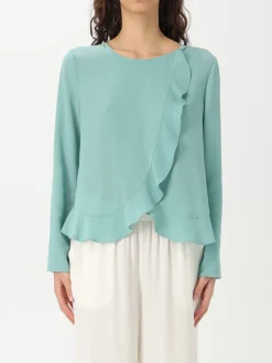 Blusa Emporio Armani in crêpe