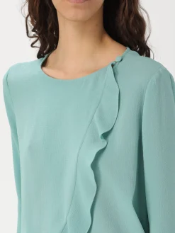 Blusa Emporio Armani in crêpe