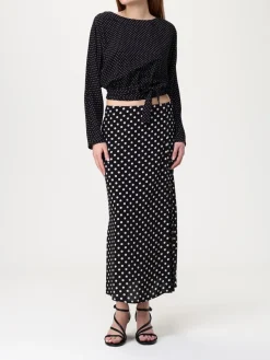 Blusa Mar De Margaritas in viscosa a pois