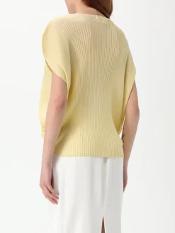 Blusa Meimeij in crêpe plissettato