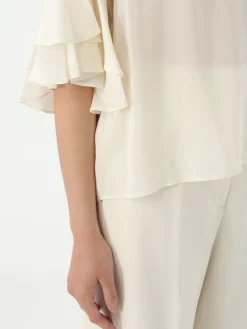 Blusa Meimeij in viscosa stretch