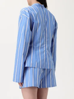 Blusa MSGM in cotone a righe