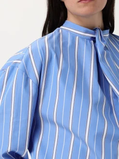 Blusa MSGM in cotone a righe