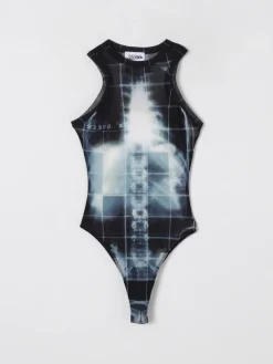 Body Jean Paul Gaultier in tessuto tecnico stretch