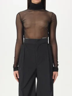 Body trasparente in tulle Maison Margiela