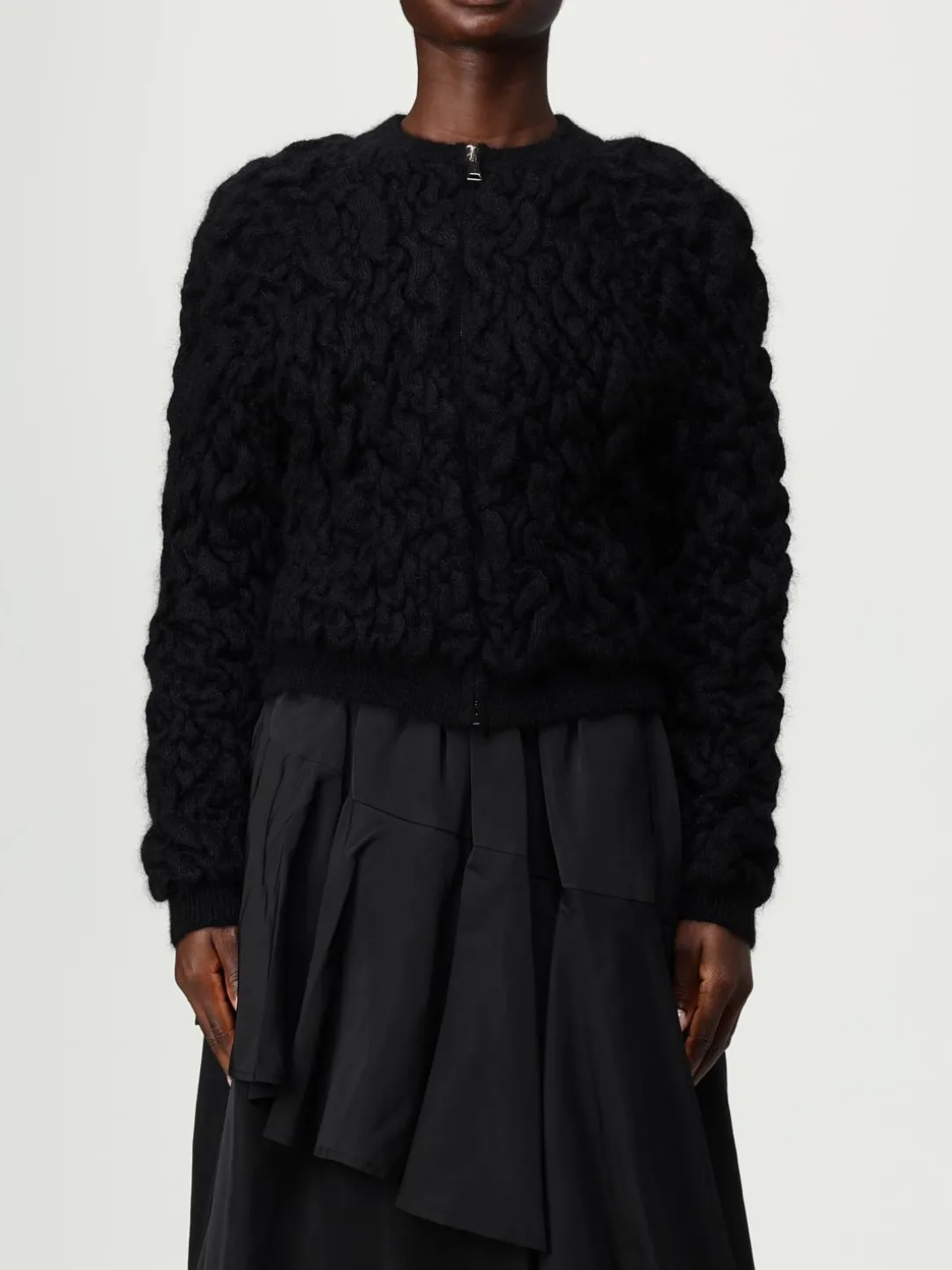 Bomber Fabiana Filippi in misto lana vergine