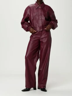 Bomber Rotate in pelle sintetica