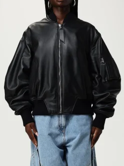 Bomber The Attico in pelle