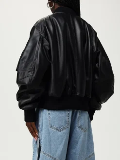 Bomber The Attico in pelle