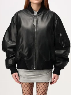 Bomber The Attico in pelle