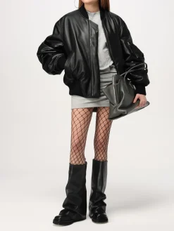 Bomber The Attico in pelle