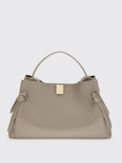 Borsa a mano Gyoza in pelle martellata Yuzefi