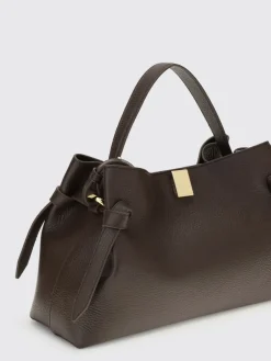 Borsa a mano Gyoza in pelle martellata Yuzefi