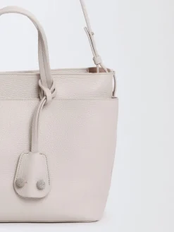 Borsa a mano in pelle a grana Fabiana Filippi