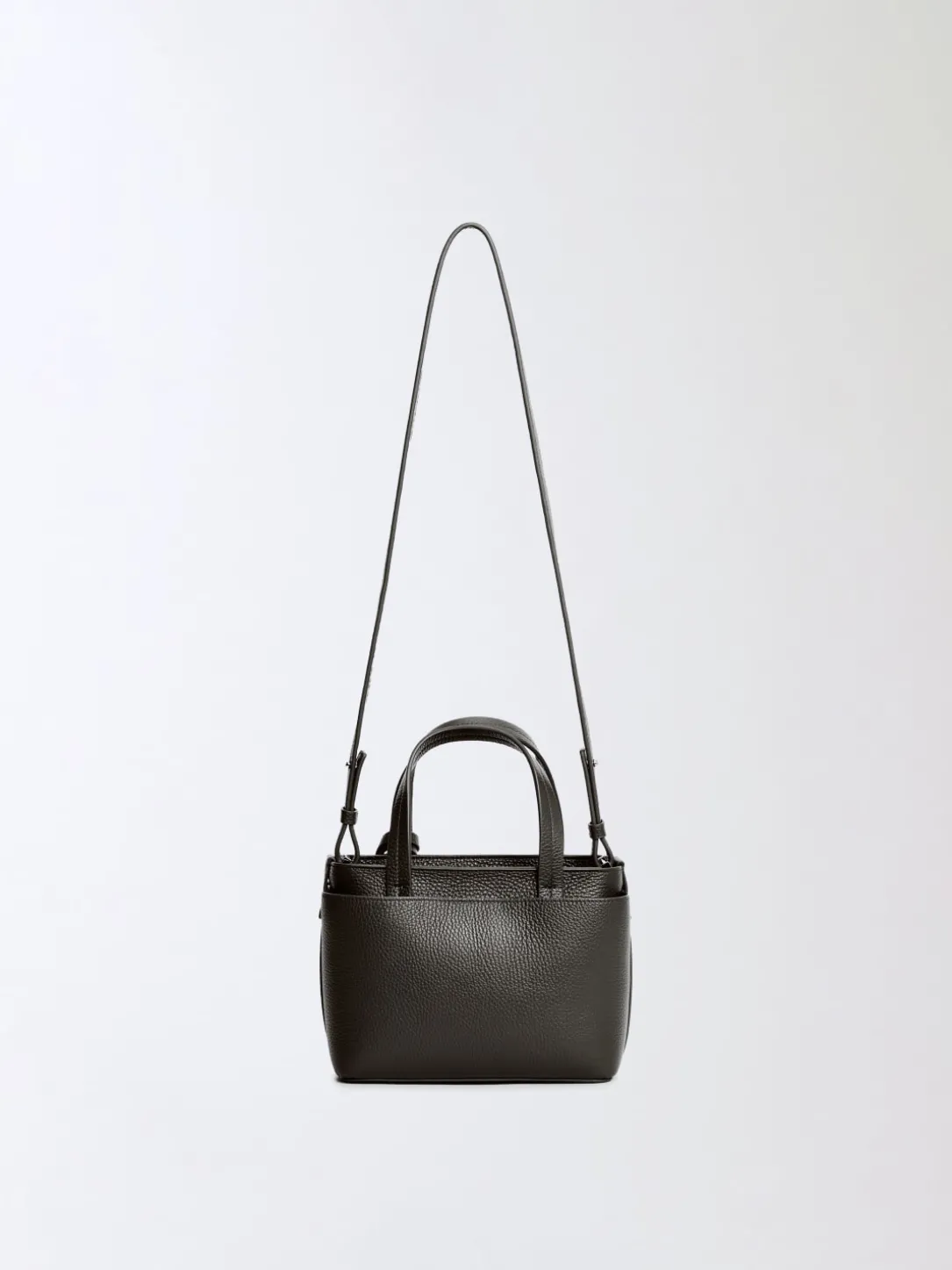 Borsa a mano in pelle a grana Fabiana Filippi