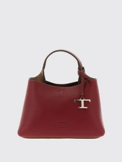 Borsa a mano in pelle di vitello a grana Tod's